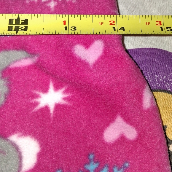 New Disney Bambi Snow Bunny Fleecd Pajamas Set Long Sleeve Button Up Shirt Pants - Picture 7 of 9